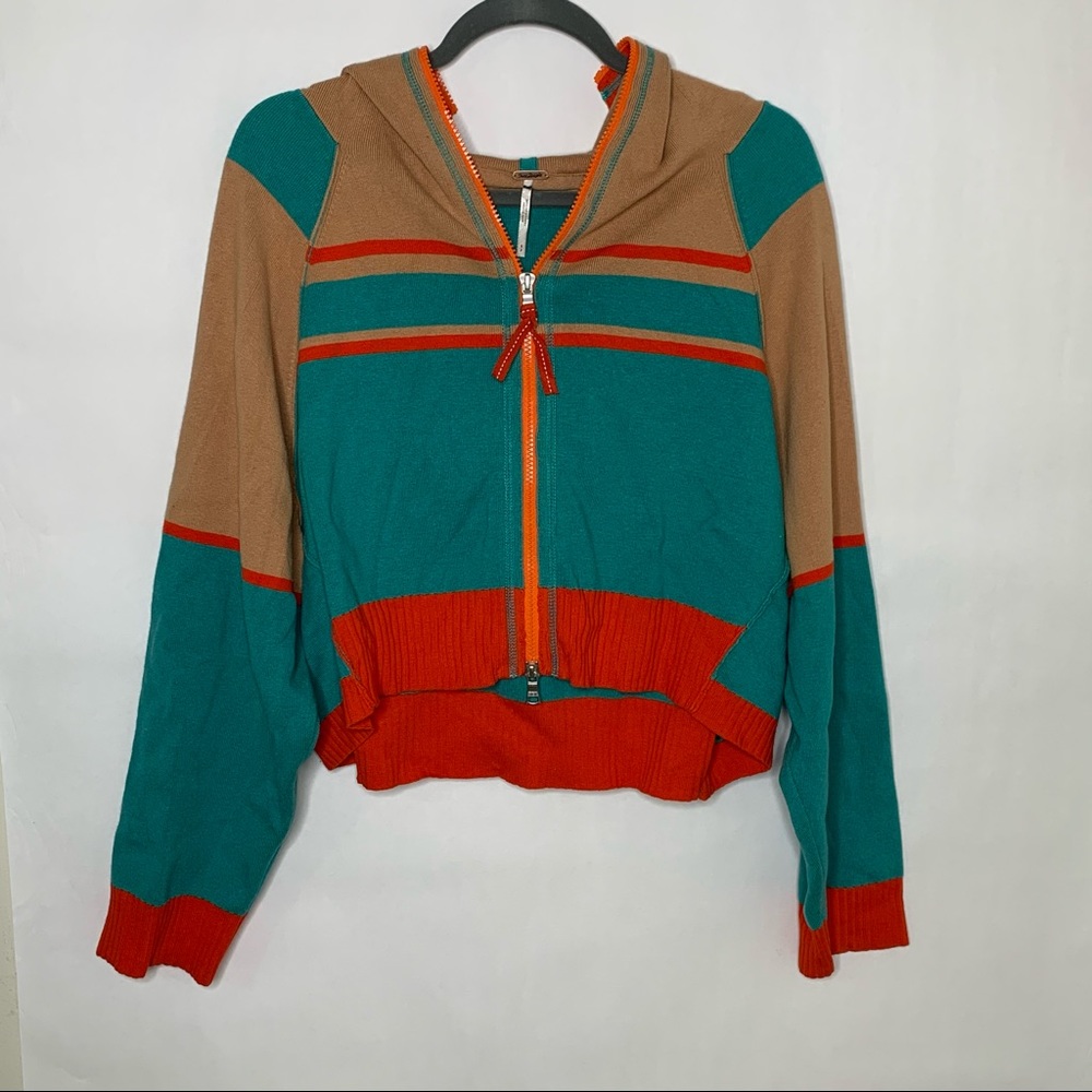 Free people zipper sweater